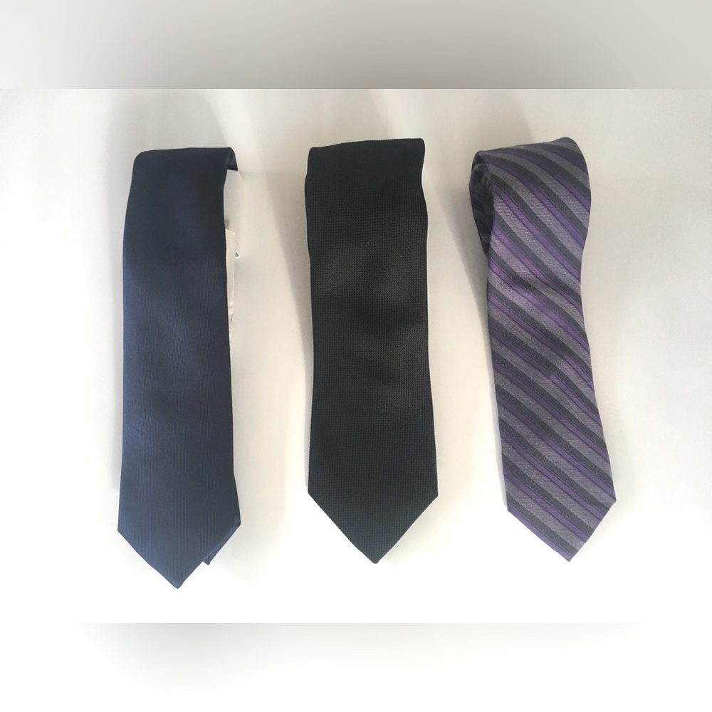 3 Calvin Klein ties